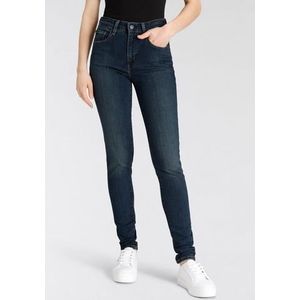 Skinny jeans 721 High Rise LEVI'S. Denim materiaal. Maten Maat 27 (US) - Lengte 30. Blauw kleur