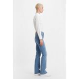 Levi's - 725 High Rise Bootcut Jeans - Blauw - TENCEL™ Lyocell