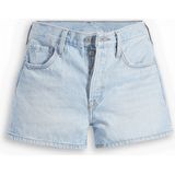 Levi's - 501 Rolled Shorts - Denim - Blauw - 100% Katoen