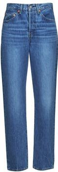 501® Jeans - Hoge Taille - Denim - Blauw - 100% Katoen