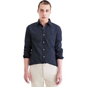 Dockers - Slim Icon - Overhemd - Blauw - Met Lange Mouwen