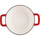 Cosy & Trendy - Braadpan - Rood - Gietijzer/Emaille - 2.7 Liter