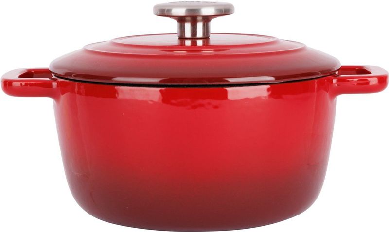 Cosy & Trendy - Braadpan - Rood - Gietijzer/Emaille - 2.7 Liter