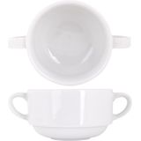 Cosy & Trendy - Soepkommen Essential - Wit - D11 x H6 cm - Porselein - Stapelbaar