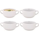 Cosy & Trendy - Soepkommen Essential - Wit - D11 x H6 cm - Porselein - Stapelbaar