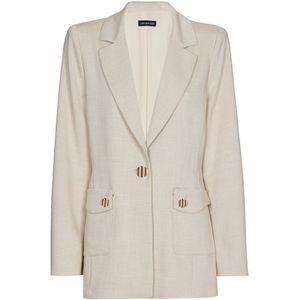 Caroline Biss Blazer 1859 Zand