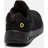 Safety Jogger - EcoFitz S1P Laag - Zwart - Gerecycled Textiel - Slipvaste Zool