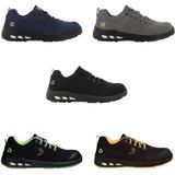 Safety Jogger - EcoFitz S1P Laag - Zwart - Gerecycled Textiel - Slipvaste Zool