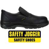 Safety Jogger - X0600 S3 Z - Werkschoen - Zwart - Nappa Action Leer