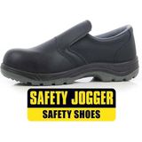 Safety Jogger - X0600 S3 Z - Werkschoen - Zwart - Nappa Action Leer