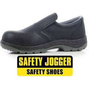 Safety Jogger - X0600 S3 Z - Werkschoen - Zwart - Nappa Action Leer