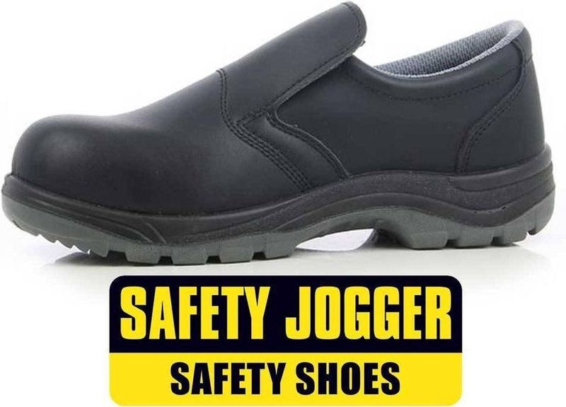 Safety Jogger - X0600 S3 Z - Werkschoen - Zwart - Nappa Action Leer