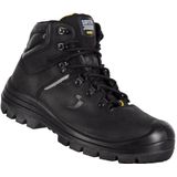 Safety Jogger - Vesuvio S3 Mid Z - Werkschoen - Zwart - Leer - Stalen Neus