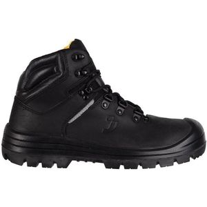 Safety Jogger - Vesuvio S3 Mid Z - Werkschoen - Zwart - Leer - Stalen Neus