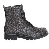 Kipling - Fernanda - Enkellaarzen - Navy - Leer