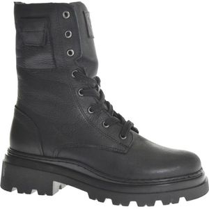 Little David Pheline B Meisjes Veterboot - Zwart