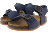 Kipling - EASY 4 - Sandalen - Donker Grijs - Leer - Verstelbaar