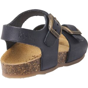 Kipling - EASY 4 - Sandalen - Donker Grijs - Leer - Verstelbaar