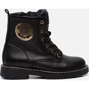 Kipling Bonita 1 Smile Veterboots zwart Leer