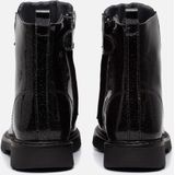 Kipling Hella A Veterboots zwart Leer - Dames - Maat 26