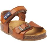 Kipling Fabio leren sandalen cognac