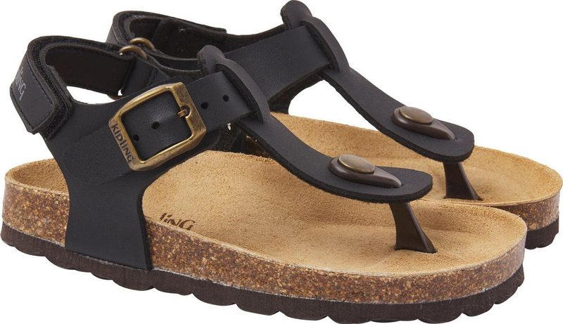 Kipling JUAN 3 - jongens sandalen - zwarte jongens sandalen
