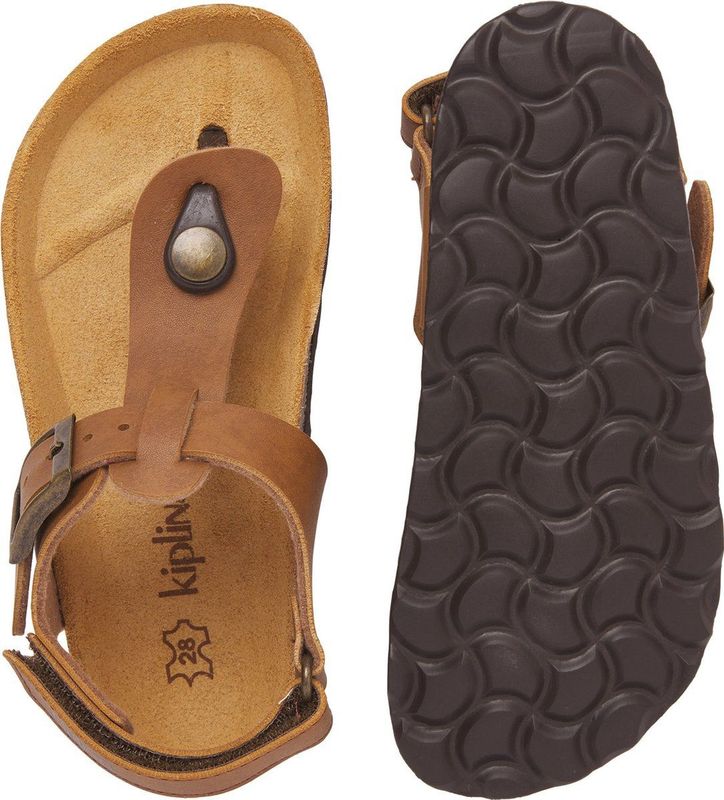 Kipling JUAN 3 - jongens sandalen - Cognac jongens sandalen