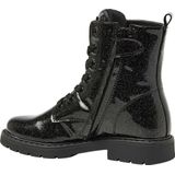 Kipling - Ella - Bikerboots - Zwart - Lakleer - Glitter Accent