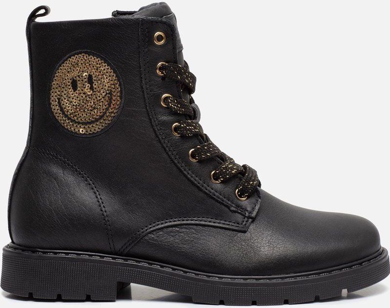 Kipling - Evita 1 - Veterboots - Zwart - Leer