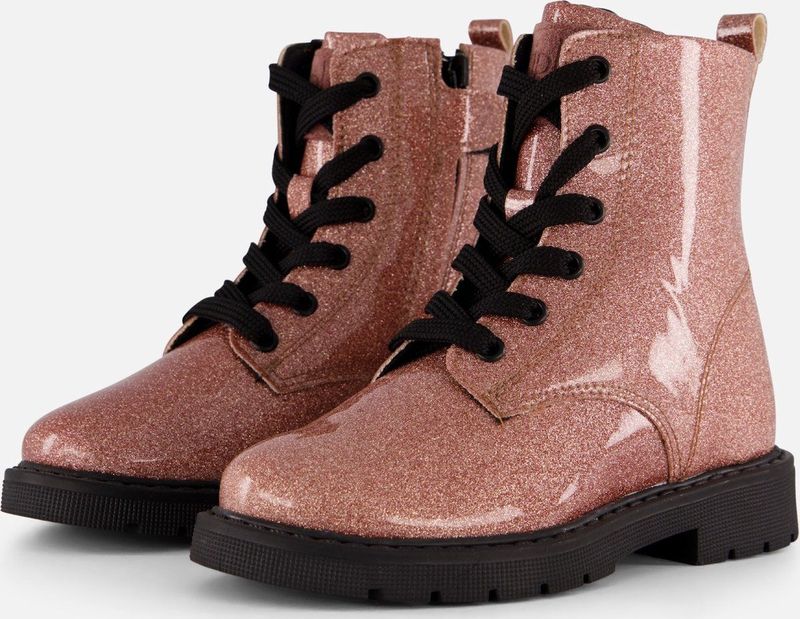 Kipling - Ella - Bikerboot - Roze - Lakleer