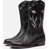 Kipling - El Paso - Cowboylaarzen - Zwart - Leer