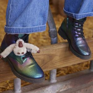 Kipling - ERONA 1 - Meisjes Laarzen - Bronze - Veterboots