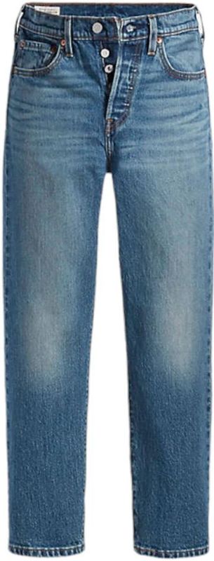 Jeans - Rechte Pasvorm - Lichtgewicht - Hoge Tailleband