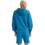 LEVI'S - Zip-up Hoodie - Blauw - Katoen - Met Kap
