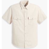 Levi's Jeans Overhemd - Kleur: Newman Ecru - Korte Mouwen - Drukknopen