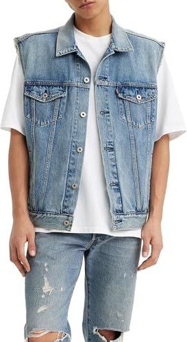 KENTUCKY BLUE - Gilet - Katoen - Relaxed Fit