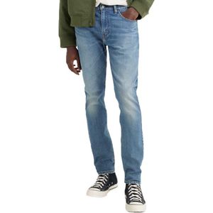LEVI'S - 512 Slim Jeans - Blauw - Katoen - Slim Fit