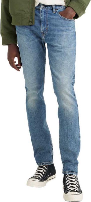 LEVI'S - 512 Slim Jeans - Blauw - Katoen - Slim Fit