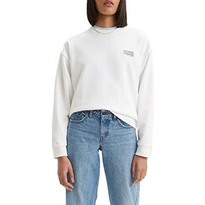 Levi's dames Graphic Salinas Crew, Crew Mini Bw Hits Bright White, S