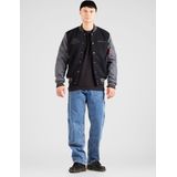 Levi's - Pocket T-Shirt - Zwart - Katoen - Borstzak