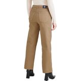 Dockers High Waist Straight Cut Spijkerbroek Beige 27 Vrouw