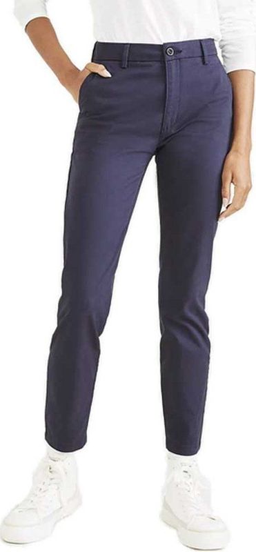 Dockers - Weekend Skinny Chino - Navy Blazer - Sateen - Broek