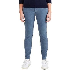 Dockers Pantalon skinny Weekend Chino pour femme, Blue Fusion, 27W grande longueur