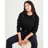 Dockers Crewneck Trui Zwart Vrouw