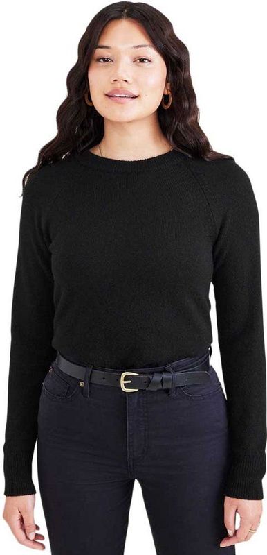 Dockers Crewneck Trui Zwart Vrouw