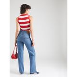 Levi's - Ribcage - Jeans - Blauw - Katoen