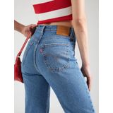 Levi's - Ribcage - Jeans - Blauw - Katoen