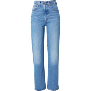 Levi's - Ribcage - Jeans - Blauw - Katoen