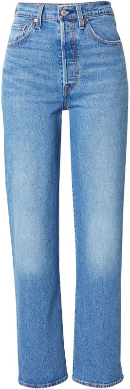Levi's - Ribcage - Jeans - Blauw - Katoen