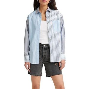 Levi's Dames NOLA Shirt Shirt, Lorelai Stripe OMPHA,